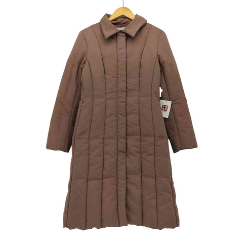 バーニーズニューヨーク BARNEYS NEWYORK 比翼 ジップアップ ダウン コート レディース 40