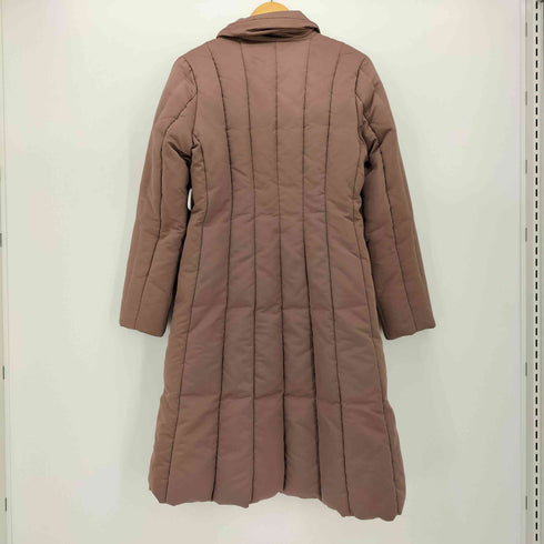 バーニーズニューヨーク BARNEYS NEWYORK 比翼 ジップアップ ダウン コート レディース 40