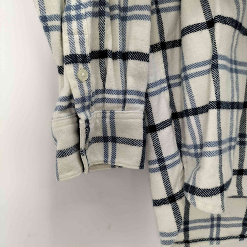 ラコステ LACOSTE L/S ロゴ刺繍 チェックシャツ レディース US:38
