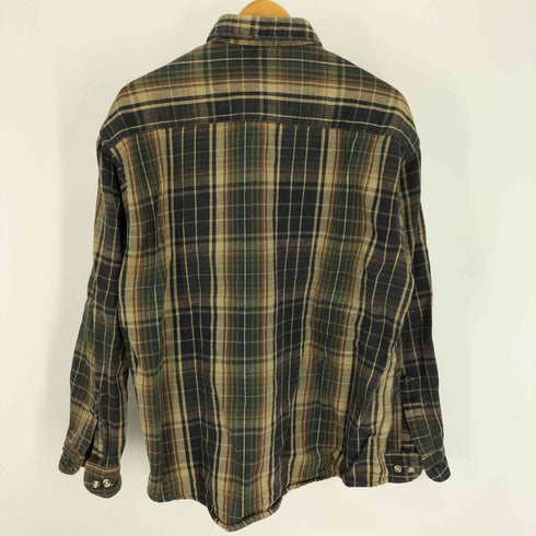 アンカーブルー ANCHOR BLUE 90S WKWR マドラスチェック フラップポケット L/S コットン シャツ メンズ import:S