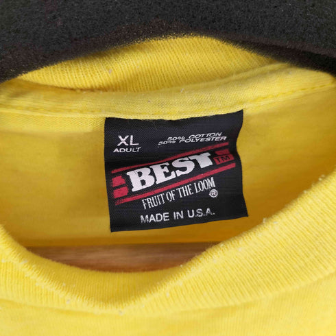 フルーツオブザルーム FRUIT OF THE LOOM 90S 企業プリント クルーネックTシャツ シングルステッチ メンズ JPN:XL