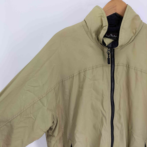 LIVING NATURE Thinsulate リップストップ 裾ドローコード 中綿 ナイロン ジャケット メンズ LL