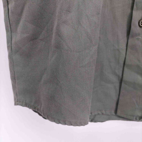 リー Lee 70S MADE IN USA S/S ワッペン ワークシャツ メンズ 15-15 1/2