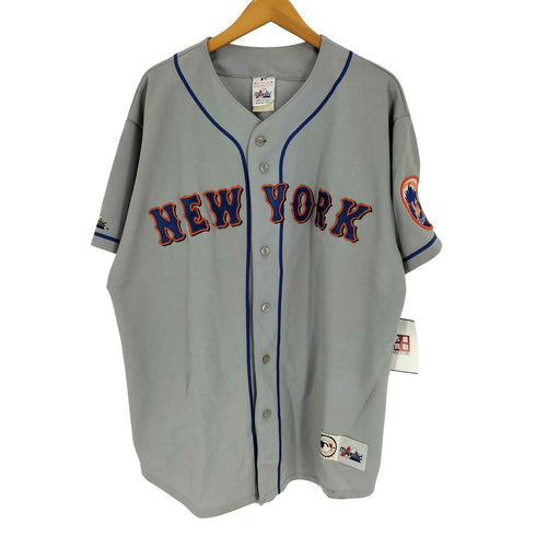 マジェスティック MAJESTIC 90S USA製 ベースボールチーム ロゴ ベースボールシャツ ユニフォーム メンズ import:L