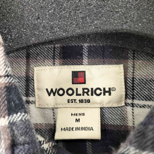 ウールリッチ WOOLRICH チェックネル ボタンダウンシャツ メンズ JPN:M