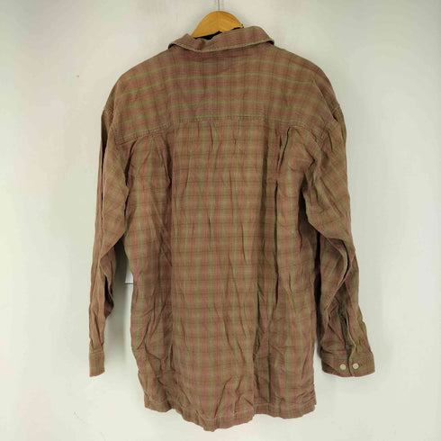 アリゾナ arizona 90S チェック L/S 開襟シャツ メンズ JPN:L