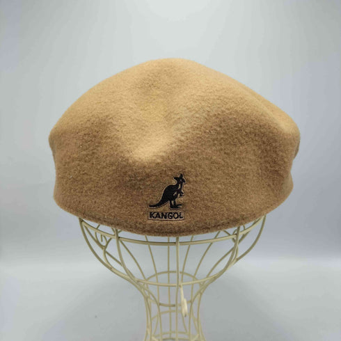 カンゴール KANGOL WOOL CAP ロゴ 刺繍 ウール キャップ ハンチング メンズ L