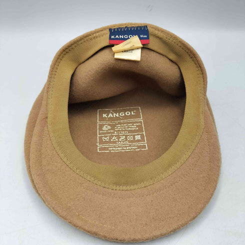 カンゴール KANGOL WOOL CAP ロゴ 刺繍 ウール キャップ ハンチング メンズ L