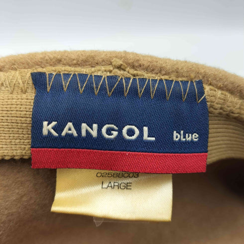カンゴール KANGOL WOOL CAP ロゴ 刺繍 ウール キャップ ハンチング メンズ L