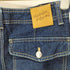 メゾンキツネ MAISON KITSUNE WORKWEAR PANTS IN WASHED DENIM WITH FOX HEAD PATCH メンズ 30