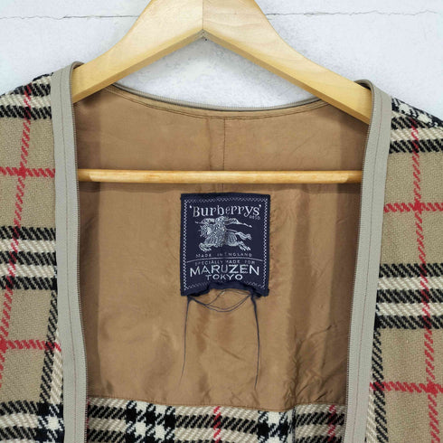 バーバリーズ BURBERRYS MARUZEN TOKYO MADE IN ENGLAND ノヴァチェックライナーコート メンズ