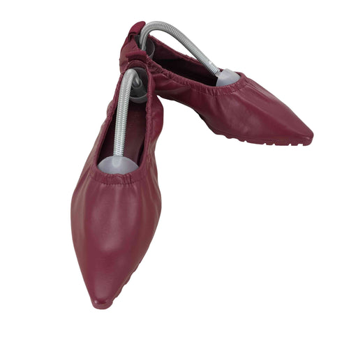 チャールズアンドキース CHARLES&KEITH ポインテッドトゥ エコレザーパンプス レディース 38