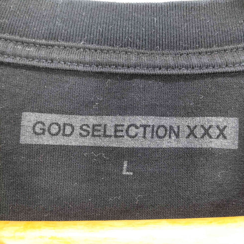 ゴッドセレクショントリプルエックス GOD SELECTION XXX プリント半袖Tシャツ メンズ L