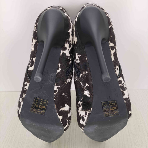 チャールズアンドキース CHARLES&KEITH ハラコヒール パンプス レディース 37