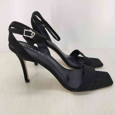 チャールズアンドキース CHARLES&KEITH オープントゥアンクルストラップ スティレットサンダル レディース 40