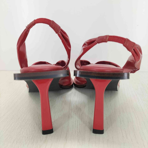 チャールズアンドキース CHARLES&KEITH パテント スリングバックトングサンダル レディース 40