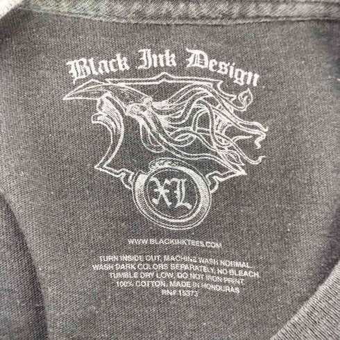 両面プリント クルーネックTシャツ メンズ JPN:XL