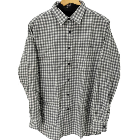 ギンガムチェックL/Sフランネルシャツ メンズ JPN:XL