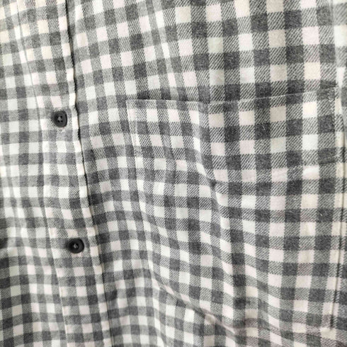 ギンガムチェックL/Sフランネルシャツ メンズ JPN:XL