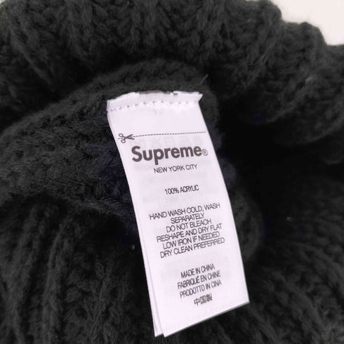 シュプリーム Supreme 23AW CLASSIC LOGO RIBBED BEANIE メンズ
