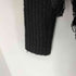 ノーアイディーブラック NO ID.BLACK ケーブルニット3WAYフリンジガウン メンズ ONE SIZE