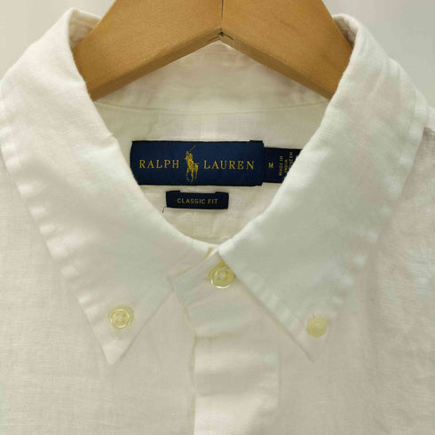ポロラルフローレン POLO RALPH LAUREN ボタンダウンリネンシャツ レディース JPN:M