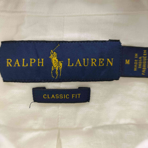 ポロラルフローレン POLO RALPH LAUREN ボタンダウンリネンシャツ レディース JPN:M
