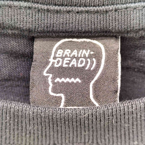 ブレインデッド BRAIN DEAD プリントクルーネックTシャツ メンズ JPN:S