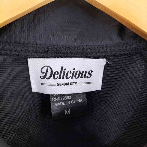 デリシャス Delicious コーチジャケット apple刺繍ロゴ メンズ JPN:M