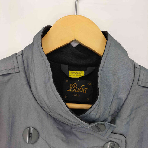 LUBA PARIS 80S カナダ製 エポレット付き ステンカラーコート メンズ