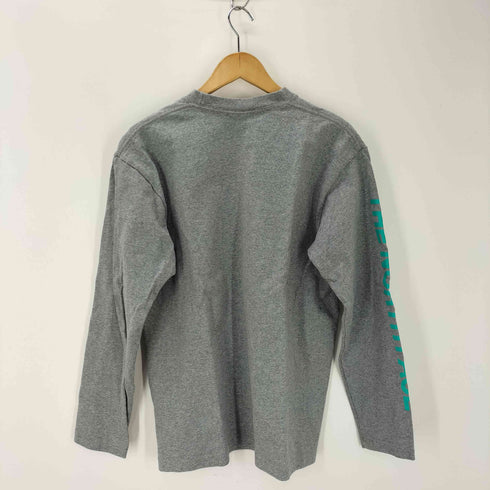 ザノースフェイス THE NORTH FACE L/S SQUARE Logo Sleeve TEE L PS レディース JPN:M