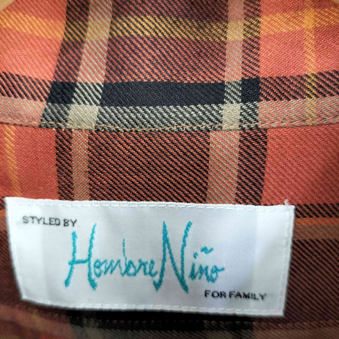 オンブレニーニョ HOMBRE Nino PLAID SHIRT メンズ JPN:M