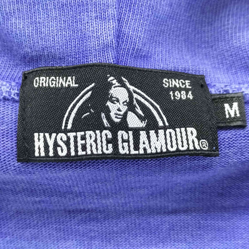 ヒステリックグラマー HYSTERIC GLAMOUR ピグメントダイ プルオーバーパーカー レディース JPN:M