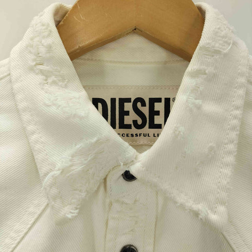 ディーゼル DIESEL ダメージ加工 デニムシャツ y2k メンズ
