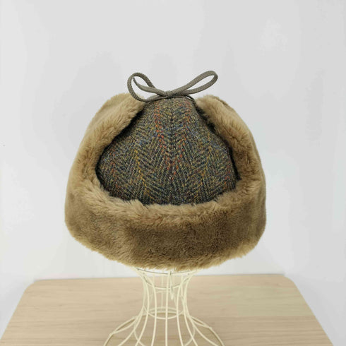 ハリスツイード Harris Tweed mistral フライトキャップ メンズ