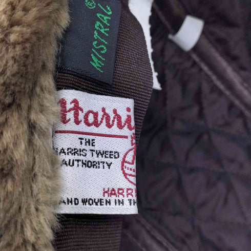 ハリスツイード Harris Tweed mistral フライトキャップ メンズ