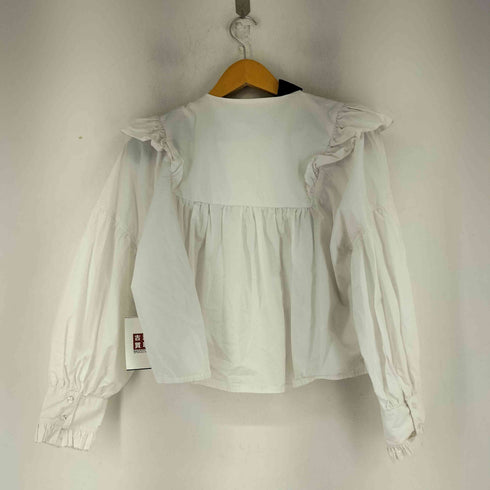 ザラ ZARA フリルシャツブラウス レディース M