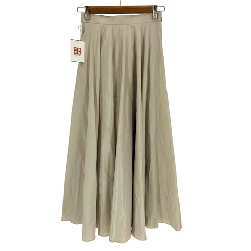 ノーブル Noble 24AW シルキー タフタ フレア スカート レディース JPN:34