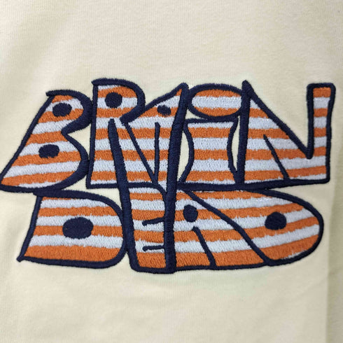 ブレインデッド BRAIN DEAD ロゴプリント リンガーTシャツ メンズ JPN:S