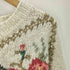 エルエルビーン L.L.Bean 80S 花柄 リネンコットン ニット メンズ JPN:M