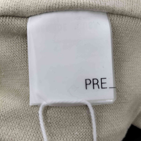 PRE_ ダブルフェイススウェット メンズ
