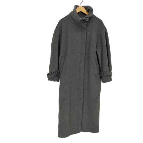 ムルーア MURUA スタンドカラージップウール混コート レディース 1