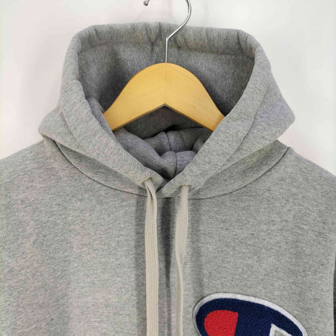 チャンピオン Champion ビックロゴワッペン プルオーバーパーカー メンズ import:L