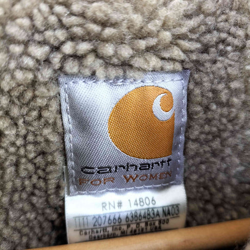 カーハート Carhartt Women's Canyon Sandstone Jacket Sherpa Lined レディース import:XS
