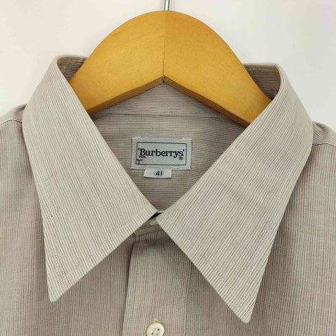 バーバリーズ BURBERRYS ストライプ 半袖シャツ メンズ 41