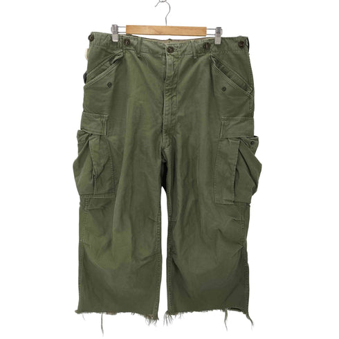 ユーエスアーミー U.S. ARMY 50s CONMARジップ M-51 BDU カーゴパンツ カットオフ メンズ REGULAR