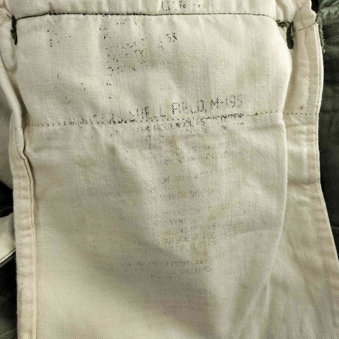 ユーエスアーミー U.S. ARMY 50s CONMARジップ M-51 BDU カーゴパンツ カットオフ メンズ REGULAR
