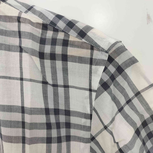 バーバリーブラックレーベル BURBERRY BLACK LABEL 半袖チェックシャツ メンズ 3