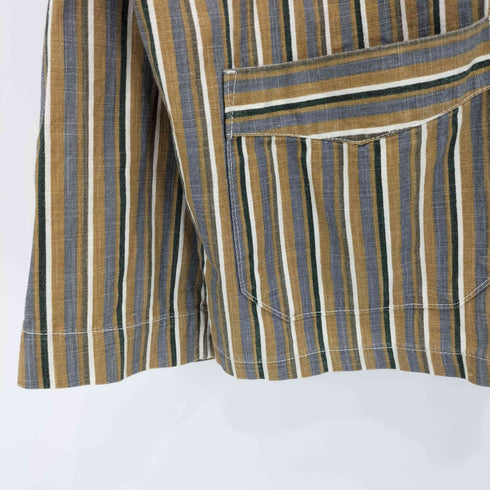 アーミーツイル ARMY TWILL CottonSlabStripeSnapShirt メンズ JPN:L