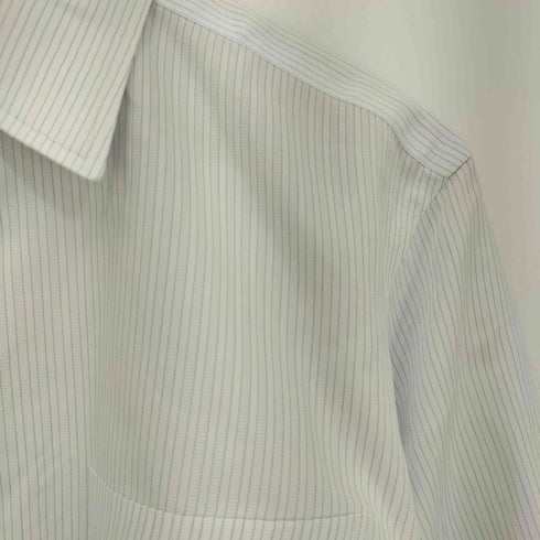 バーバリーロンドン BURBERRY LONDON マチ付き ストライプ ドレスシャツ メンズ L-81